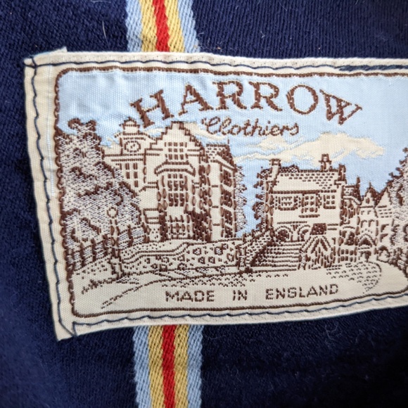 Harrow Chlothier striped navy blazer - Picture 3 of 4